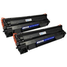 2 Black Laser Toner Cartridges