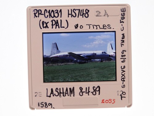 Aircraft c1031 hs748 pal - aircraft,