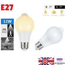 E27 PIR Motion Sensor LED