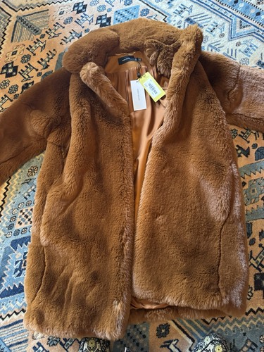 Karen millen faux fur coat - karen,