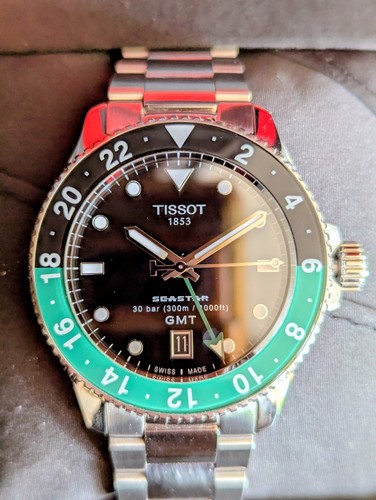 Tissot seastar gmt quartz - seastar,