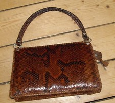 Genuine Vintage Real Snakeskin