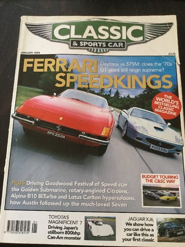 Classic sports car magazine - classic,