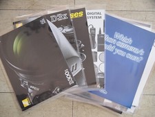 14x Nikon Brochures D810, D90 D300S etc. All Very Clean. U18219
