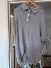 Moewy knitted diamond button jumper size 8-16 one