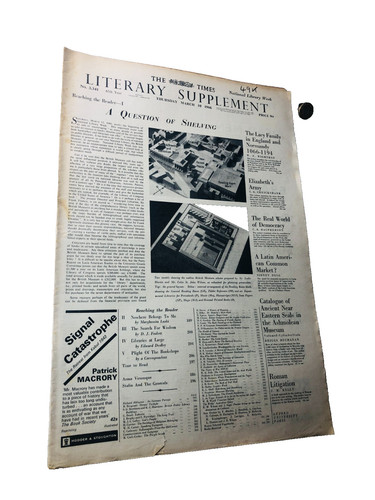 Newspaper the times literary - newspaper,