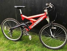 team saracen d tox full suspension bike