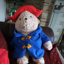 Large Official Paddington Bear Co London Limited  Hand Crafted Plush Toy 20”