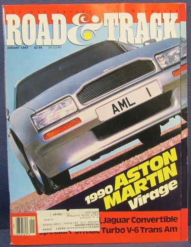 Road track magazine - road,