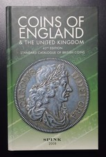 COINS OF ENGLAND & THE UNITED KINGDOM 43rd Edition Book  2008 by Spink