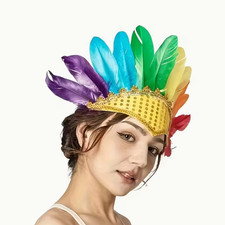 Feather Headdress Headpiece