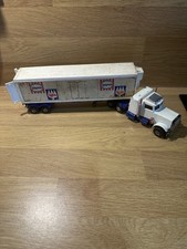 Matchbox Superkings K-31 Peterbilt Cab And Refrigerator Trailer Langnese Iglo 