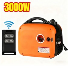 24V 3000W Parking Air Conditioner Automatic Gasoline Generator Remote Start New