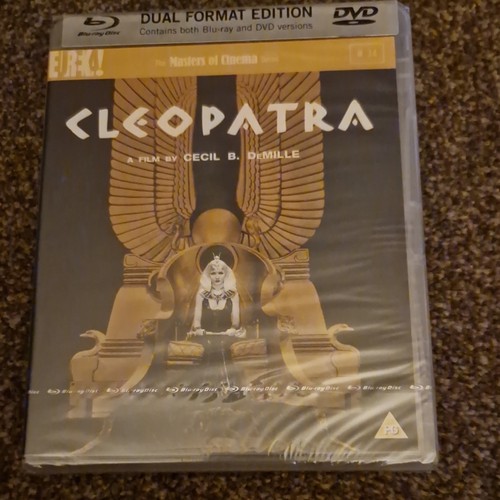 Cleopatra blu ray dvd - cleopatra, &