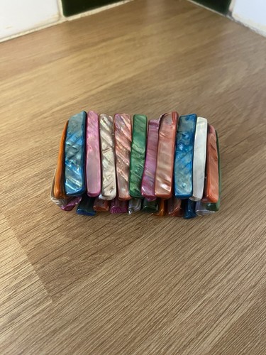 Rainbow colourful shell - rainbow,