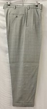 Men's 1950's Check Peg Trousers WWII reenactment Swing Lindy hop Jump Jive