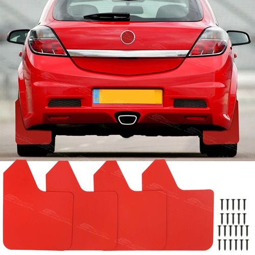 4pcs red wide rally - wide,