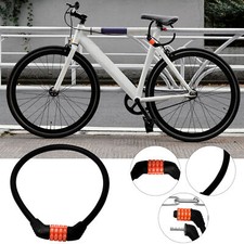 Combination Lock Bike Wire Chain Padlock Wheel Helmet Safe For Bicycle Security