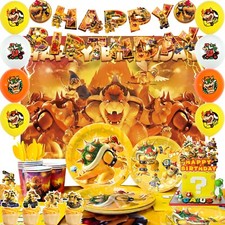 Bowser Birthday Party Supplies