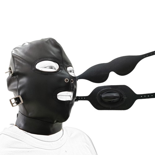 Lockable leather gimp bandage - lockable,