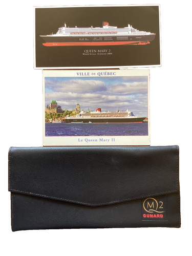Cunard qm2 travel wallet 2 - travel,