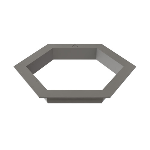 Clay slab cutters hexagon - slab,