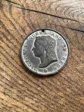 Medal Queen Victoria.  TO COMMEMORATE THE SIXTH YEAR OF THE REIGN OF VICTORIA