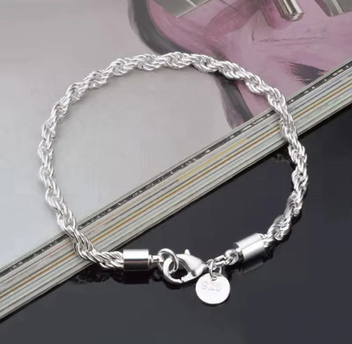925 sterling silver twisted - sterling,