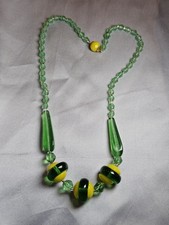 Vintage Art Deco Czech Glass