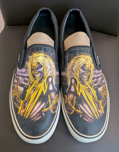 Vans iron maiden slip - maiden, on