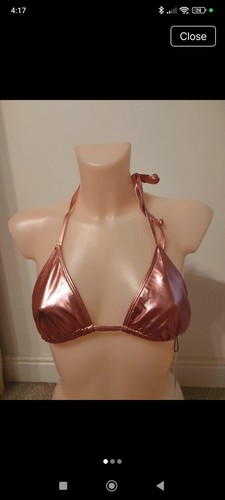 Missguided metallic triangle