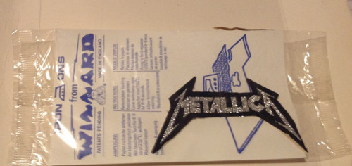 Metallica logo vintage 1980s