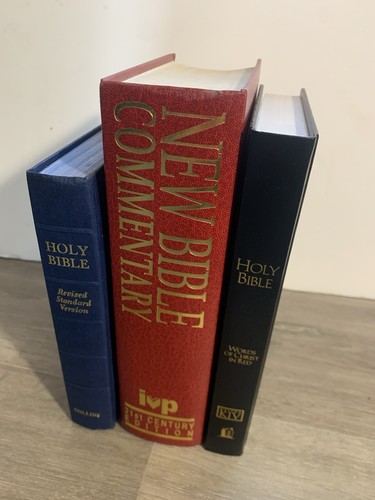 Bible and study guide - and,