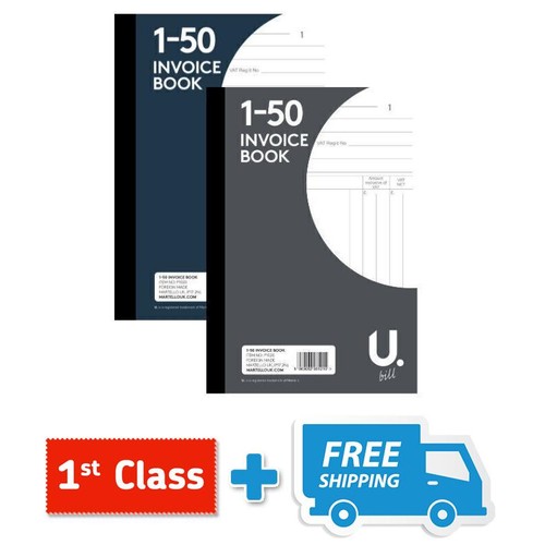 Invoice book 50 - book, 1-50
