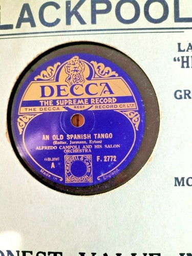 Old spanish tango alfredo - an,