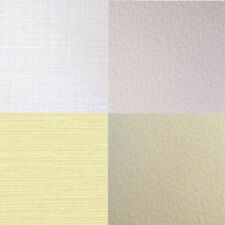 A4 Textured Card White / Ivory