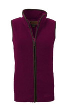 Game Ladies Penrith Fleece Gilet Rose Womens Country Hunting Shooting