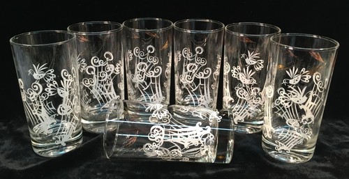 Clear glass tumblers - clear,