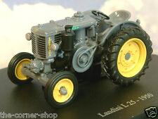 SUPERB U/H HACHETTE DIECAST 1/43 1950 LANDINI L25 TRACTOR IN GREY & YELLOW TR70