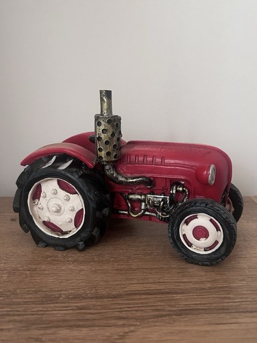 Vintage 1960 red tractor - vintage, 1960’s