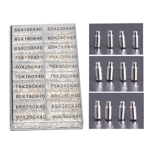 Silver watch dial feet - silver,