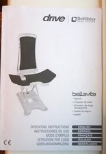 MANUAL for BELLAVITA DRIVE BATHLIFT BATHCHAIR by DeVilbiss