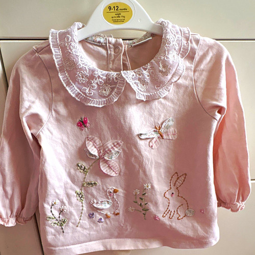 Next girls pink long - next, sleeve