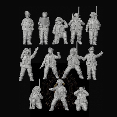 British infantry set x12 - british,