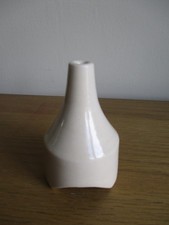Pottery Pie Funnel Retro 1960s Cream 8 cm Tall VGC VINTAGE