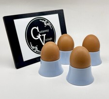 4 LOVELY Vintage Melamine Egg