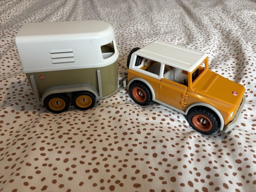 Schleich jeep and - and, horse