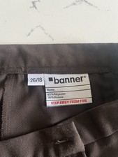 Banner School Skirt Brown Size