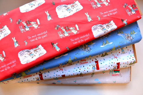 Christmas peter rabbit cotton - christmas,