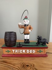 Vintage cast iron trick dog - cast,